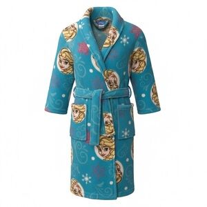 Disney Frozen Blue Elsa Kids Robe